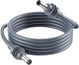 Mini Power Cable for Outdoor DC Charging, 150FT Gray