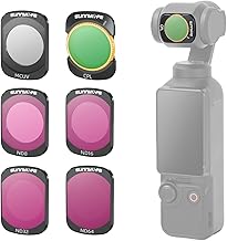 6-Pack Magnetic Lens Filter Set for DJI Osmo Pocket 3