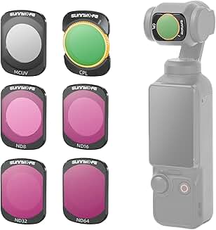 6-Pack Magnetic Lens Filter Set for DJI Osmo Pocket 3