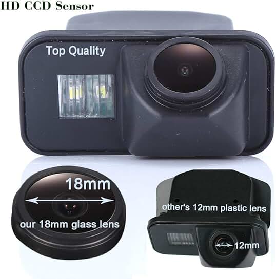 HD Car Rear View Camera with 170° Angle