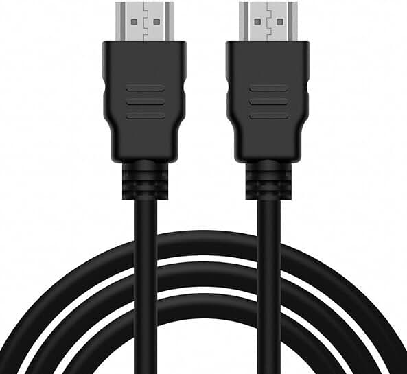 75-foot black HDMI cable, 1080p, 24AWG