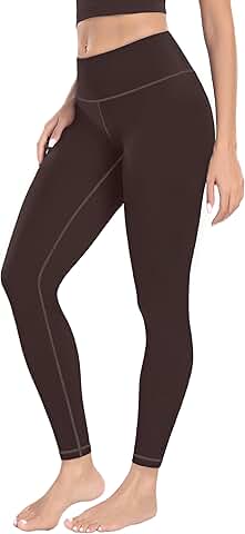 Soft high waist full-length yoga leggings for women