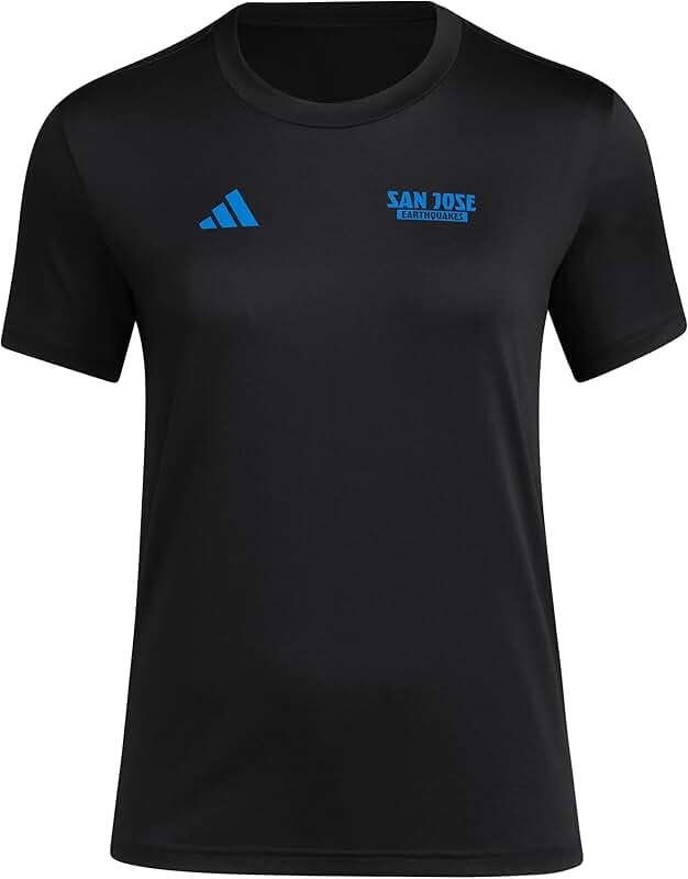 Women's San Jose Earthquakes Pre-Game Short Sleeve T-Shirt