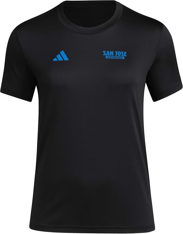 Women's San Jose Earthquakes Pre-Game Short Sleeve T-Shirt