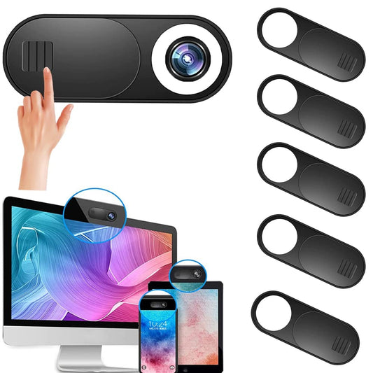 Six Ultra Thin Round Hole Laptop Camera Covers