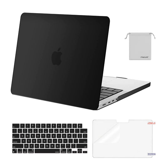 MacBook Pro 14 inch case 2021 2022 with screen protector and storage bag