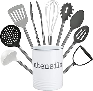 10-Piece Nylon Cooking Utensil Set with Holder