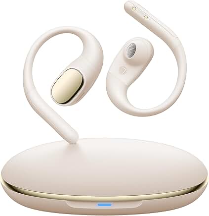 Open Ear Wireless Earbuds with 60Hrs Playtime and Waterproof Design