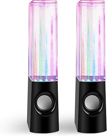 Colorful LED Water Speaker with Fountain Light Show
