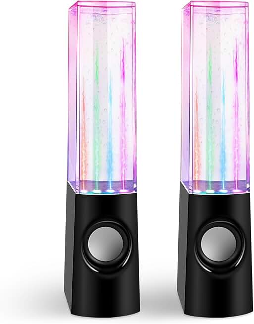 Colorful LED Water Speaker with Fountain Light Show