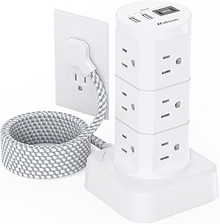 Power Strip with Surge Protection and USB Ports