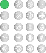 Round Gobo Kit with 20 Pieces for Optical Snoot LED Light