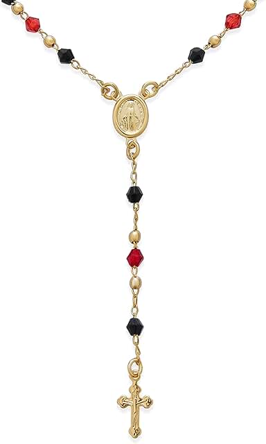 Catholic Christian Prayer Rosary Beads Necklace
