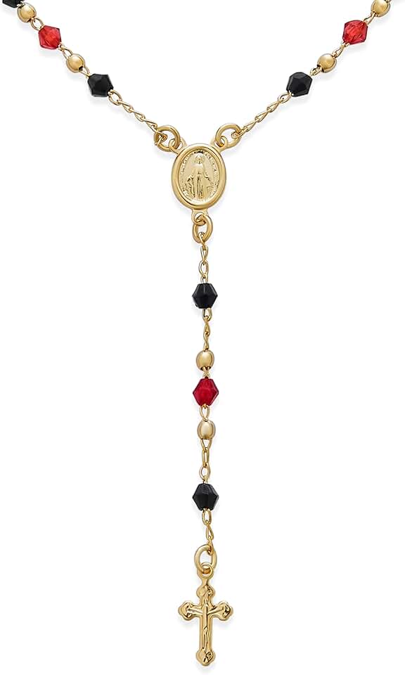 Catholic Christian Prayer Rosary Beads Necklace