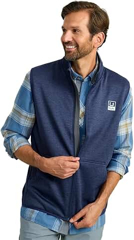 Men's insulated water-resistant cold weather vest