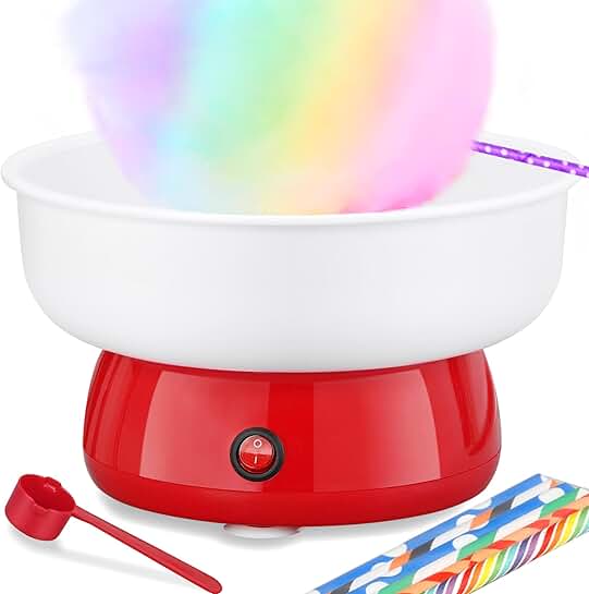 Portable cotton candy machine for kids