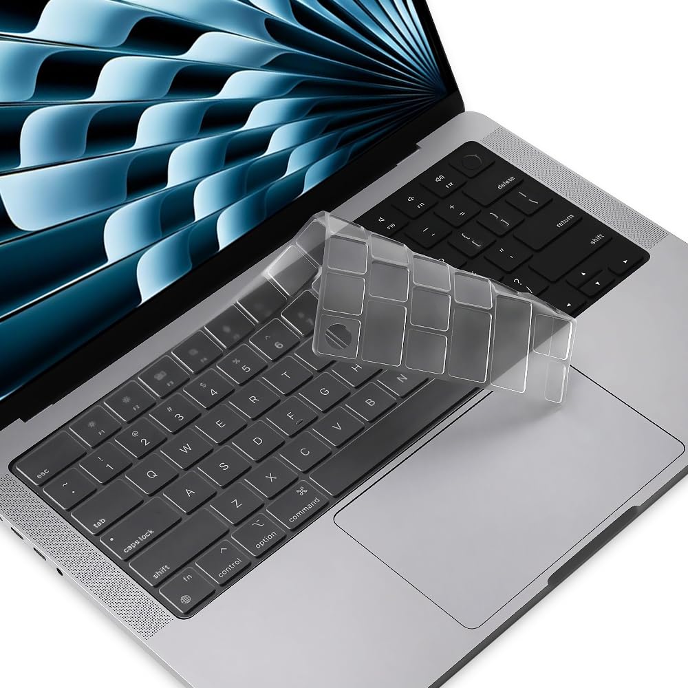 Ultra Thin TPU Keyboard Cover for MacBook Air 13 and 15