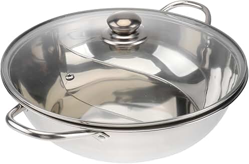 Multifunctional Stainless Steel Induction Cooker Pot with Lid