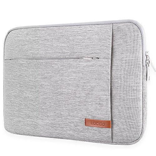13-inch laptop and iPad Pro sleeve in gray