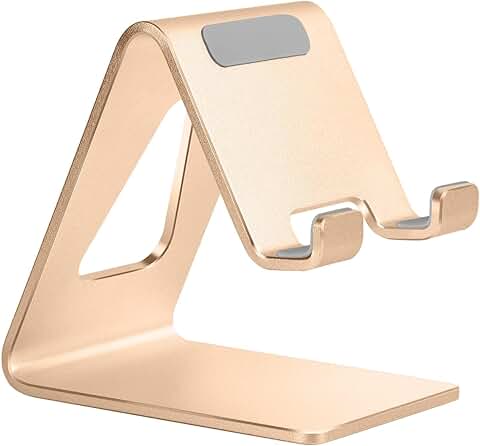 Rose Gold Aluminum Phone Stand for All Smartphones