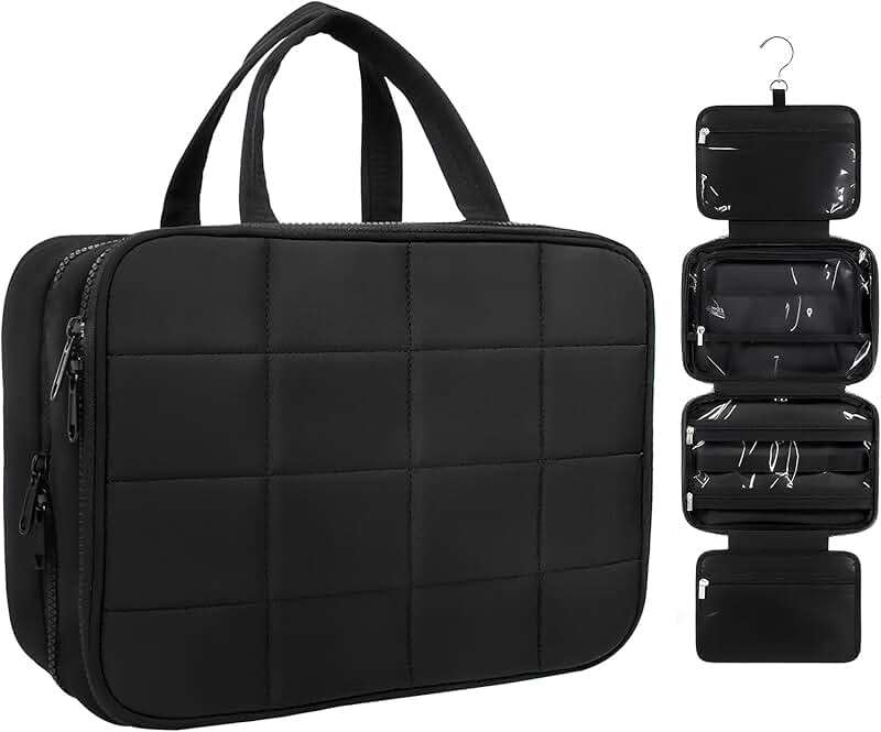 Travel Toiletry and Jewelry Organizer Bag