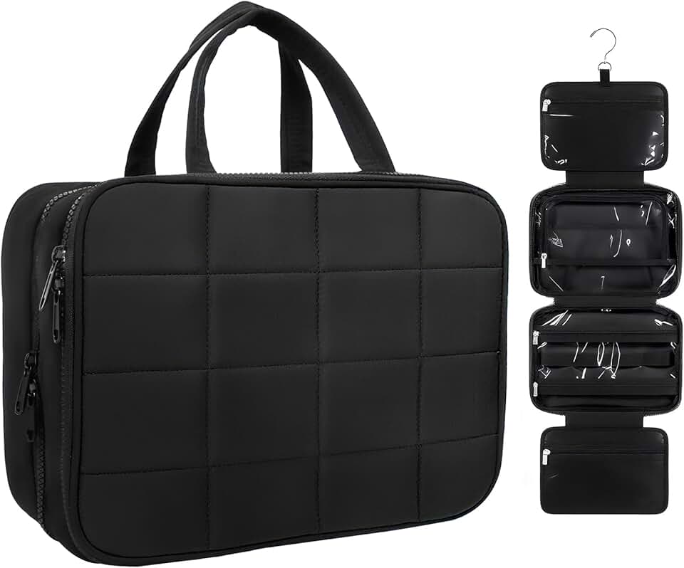 Travel Toiletry and Jewelry Organizer Bag
