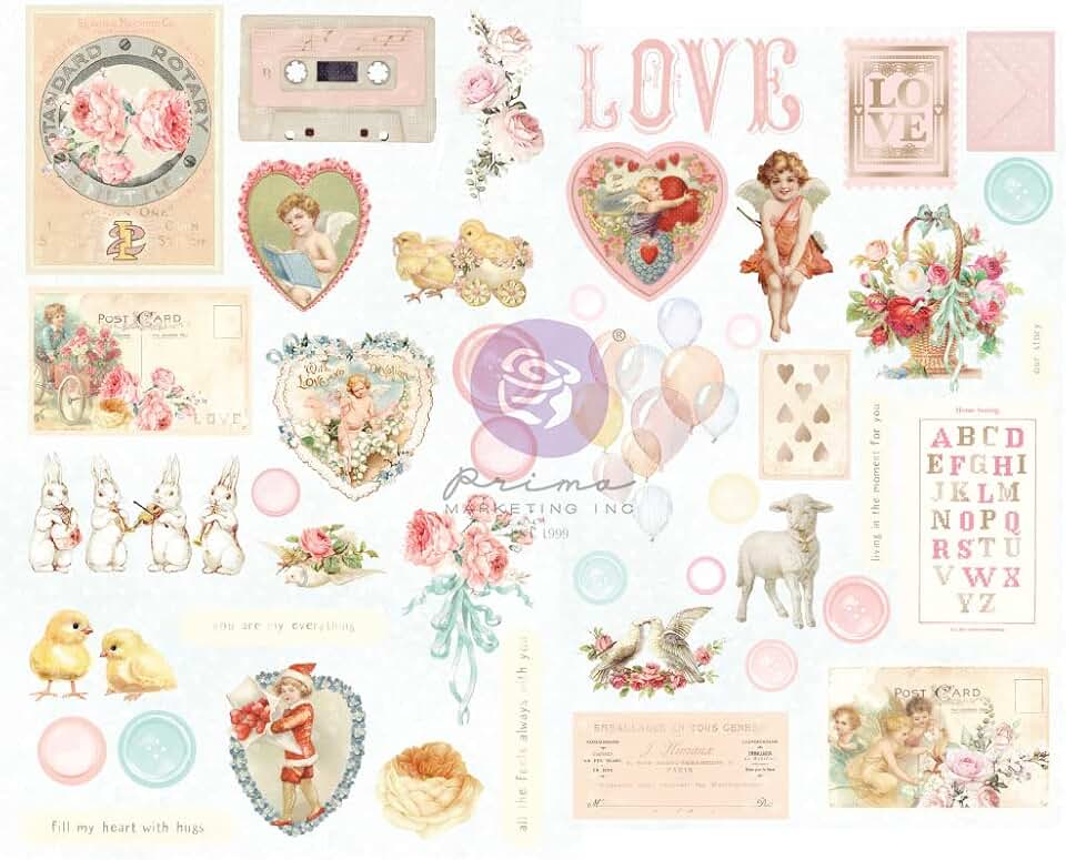 Embellishment Shapes with Foil Accents