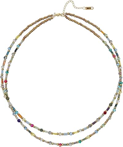 Handmade Boho Jasper Beaded Short Necklace for Women