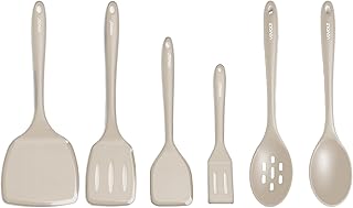 Silicone Spatula and Spoon Set for Non-Stick Cookware