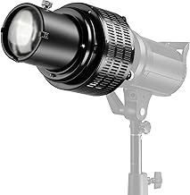 Optical Snoot Kit with Gobos and Inserts for Studio Lighting