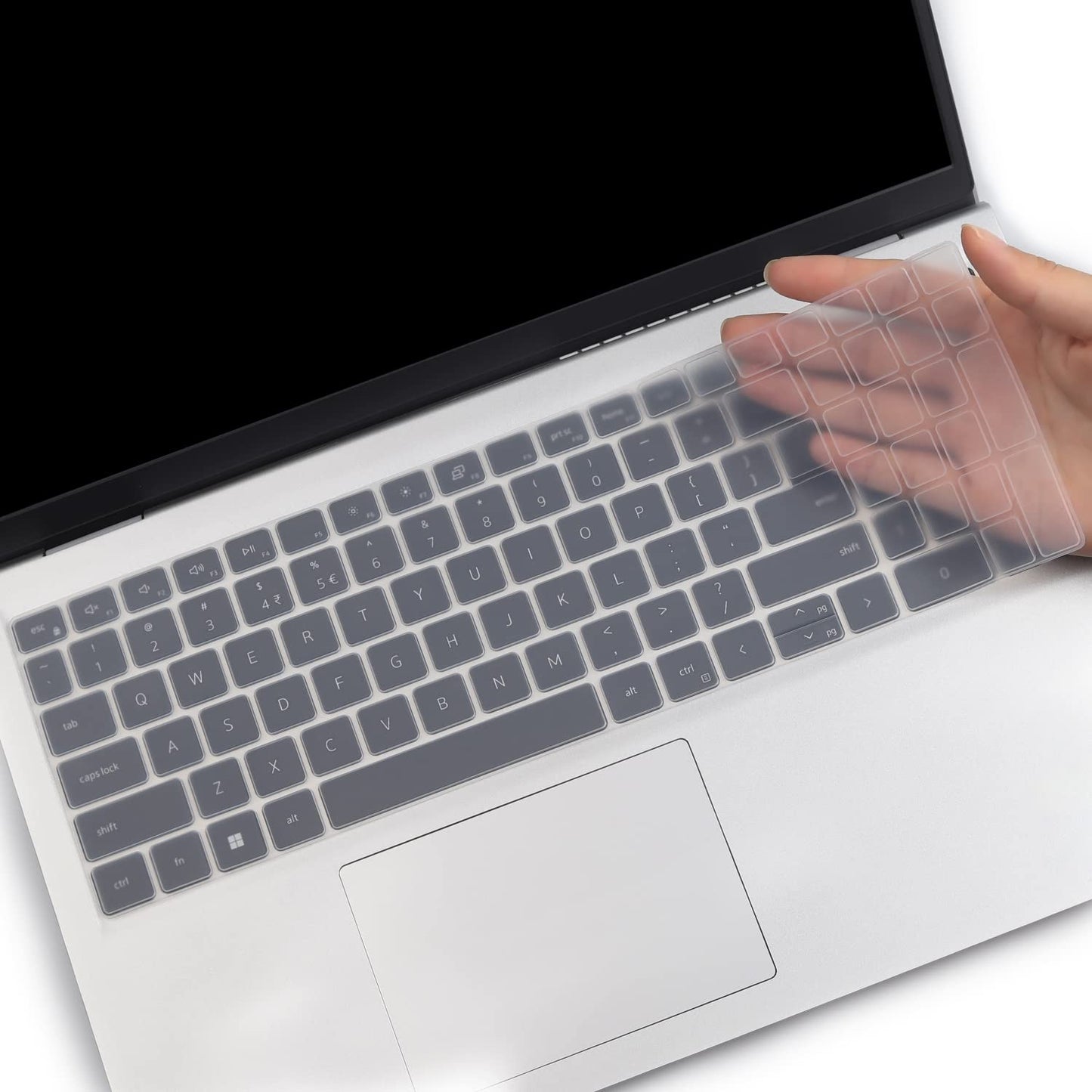 Clear keyboard cover for 15 and 16-inch laptops