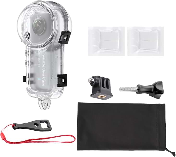 Waterproof Dive Case for Insta 360 X4, 50m Depth