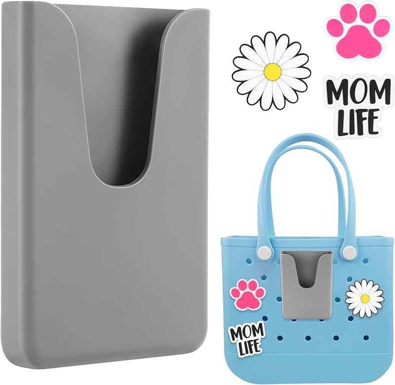 Soft Silicone Phone Holder for Beach Bags