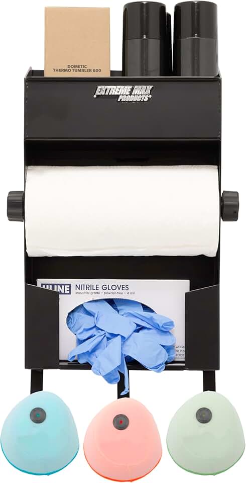 Wall-Mount Aluminum Air Filter Cleaning Station