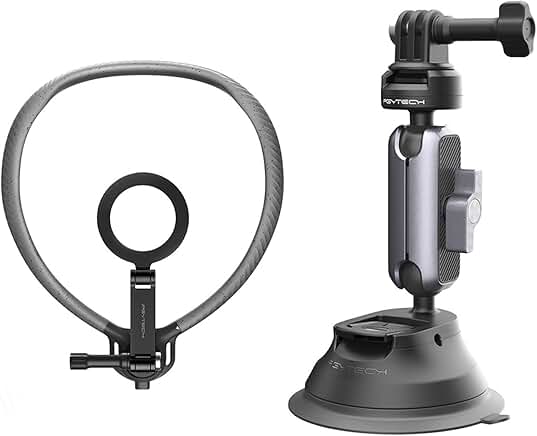 Magnetic Smartphone Neck Mount with Suction Cup