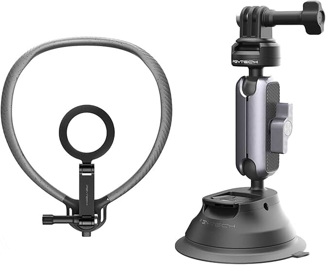 Magnetic Smartphone Neck Mount with Suction Cup