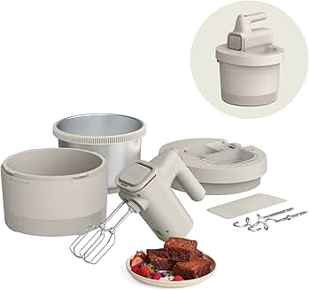3.5 Qt Hand and Stand Mixer with Accessories