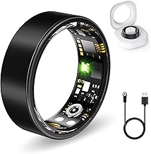 Smart Fitness Ring with Heart Rate and Sleep Tracking