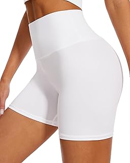 High Waist Biker Shorts for Women, 5-Inch Tummy Control