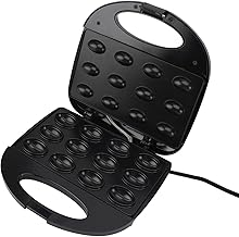Electric Walnut Cookie and Waffle Maker, 12 Pieces