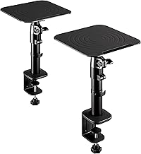 Adjustable Desktop Monitor and Speaker Stands (Set of 2)