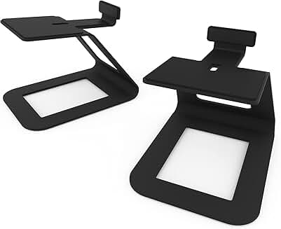 Elevated Desktop Speaker Stands for Large Speakers, 6.9" Tall