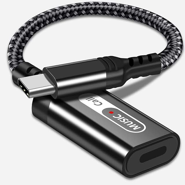 USB C to Lightning Audio Adapter