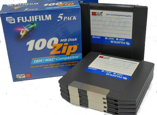 Fuji 100MB Zip Disk 5-Pack5