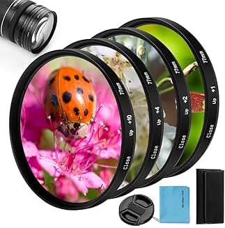 77mm Close-up Filter Kit with 4 Macro Filters