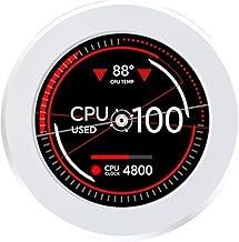 2.1-inch AIO Computer Temp Monitor and Cooler Display Kit