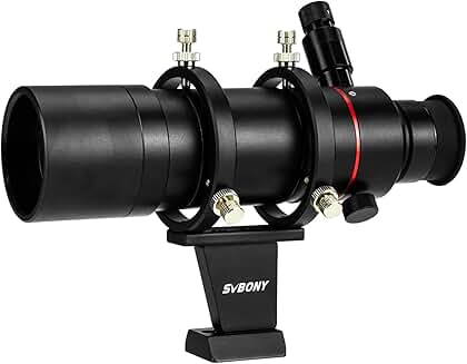8x50 Finder Scope with Illuminated Lens
