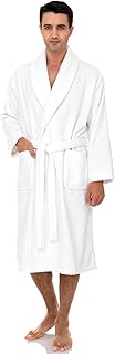 Men's 100% Cotton Luxury Terry Shawl Bathrobe