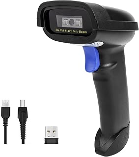 Wireless and Wired Bluetooth Barcode Scanner