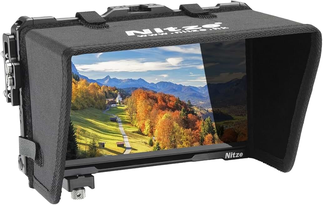 F7 PRO Monitor Cage with Sunhood and Mounts